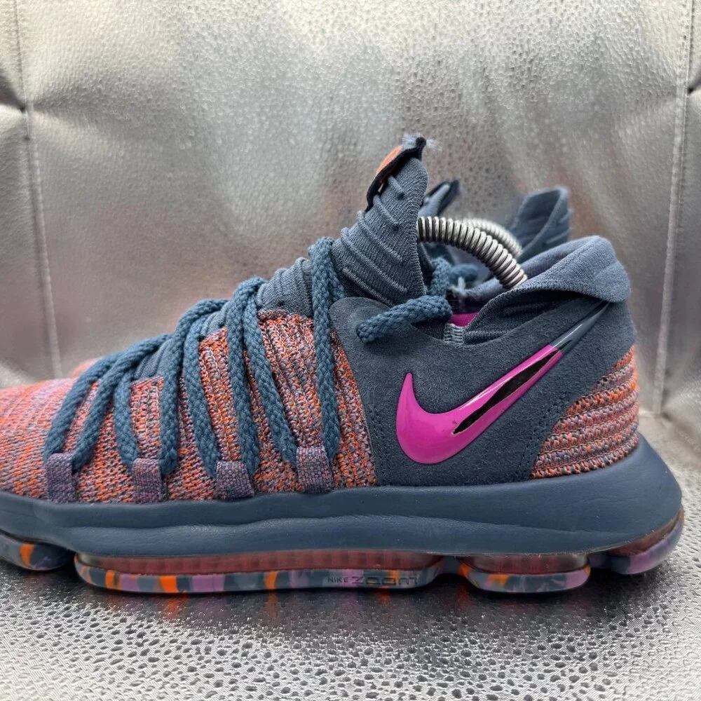 Size 8 Nike KD 10 X All Star Mens Multicolor Sneakers Athletic‎ Shoes 897817-400